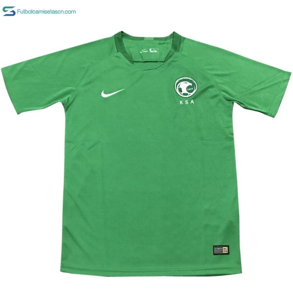 Camiseta Arabia Saudita 2ª 2018 Verde